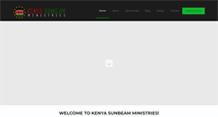 Desktop Screenshot of kenyasunbeamministries.org