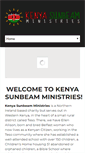 Mobile Screenshot of kenyasunbeamministries.org